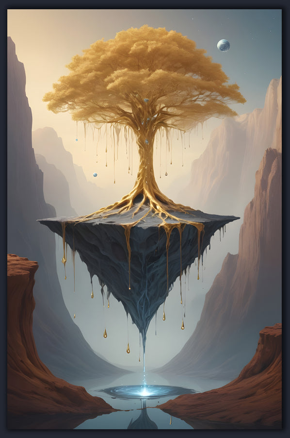 Floating Golden Tree 1