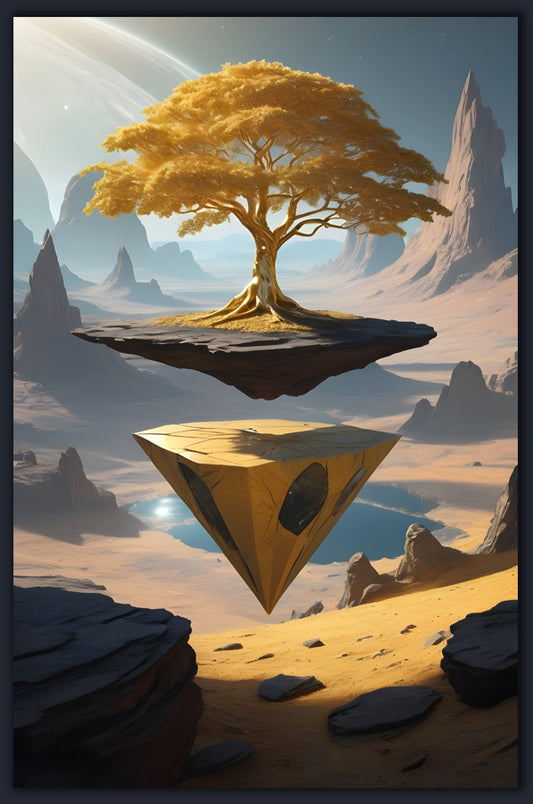 Floating Golden Tree 2