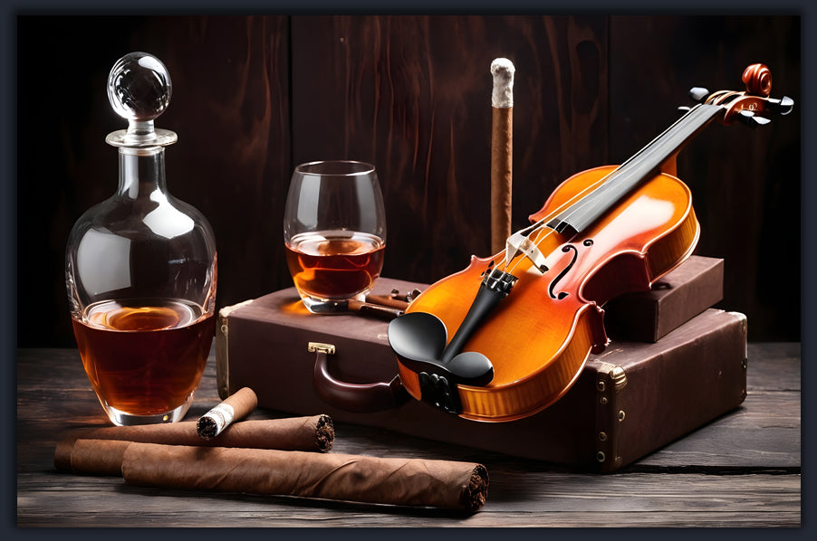 Violin, Cigars and Cognac